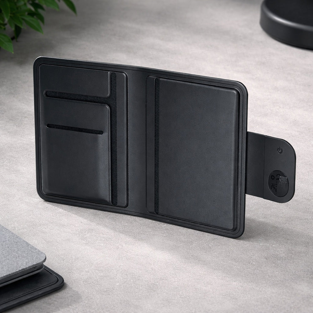 Acefast SmartTag Passport S6 für iOS-Serien, Schwarz