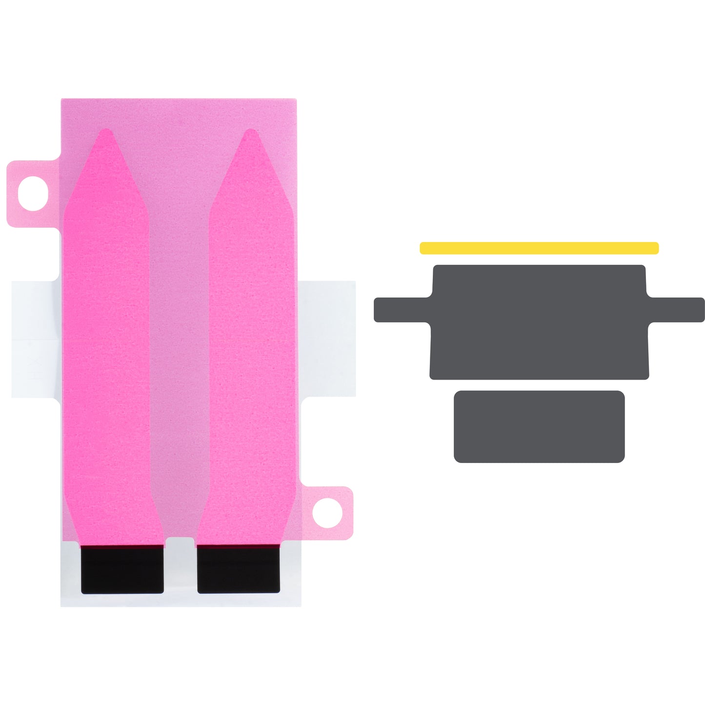 Apple iPhone 15 Plus Akku mit Flex BMS Band Integration (kein Löten der Kontakte erforderlich)