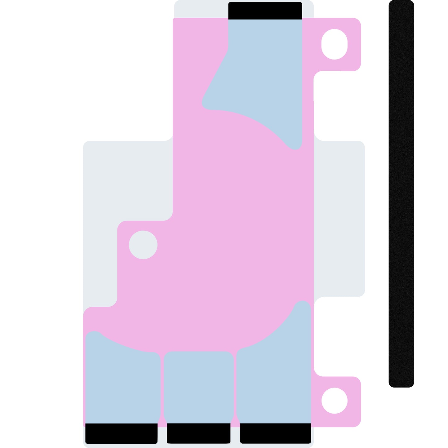 Apple iPhone X Akku, hohe Kapazität