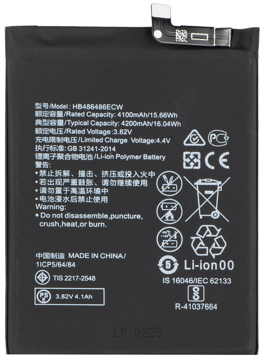 Akku für Huawei P30 Pro / Mate 20 Pro, HB486486ECW