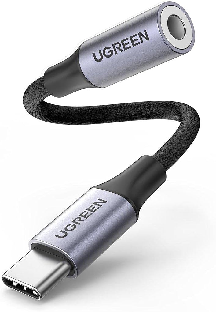 Audioadapter USB-C - 3,5mm UGREEN AV161, Grau