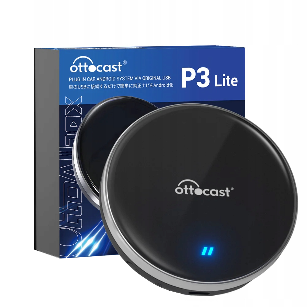 Carplay / Android Auto Wireless Adapter Ottocast OttoAibox P3 Lite für Apple iPhone / Android-Serie