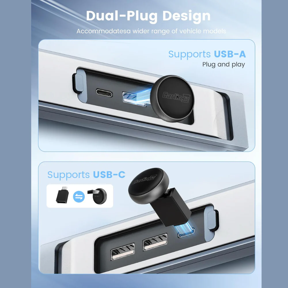 Carplay / Android Auto Wireless Adapter Carlinkit Mini Ultra3 für Apple iPhone / Android Serie
