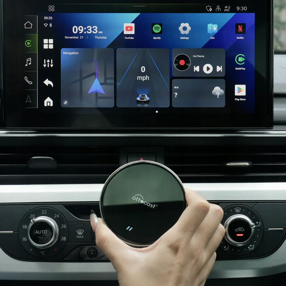 Carplay / Android Auto Wireless Adapter Ottocast OttoAibox P3 Lite für Apple iPhone / Android-Serie
