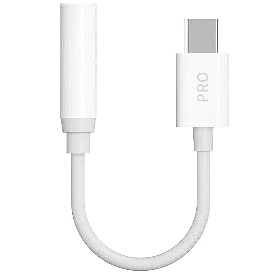 Dudao L16CPro Audio-Adapter USB-C auf 3.5mm Klinke | Weiß