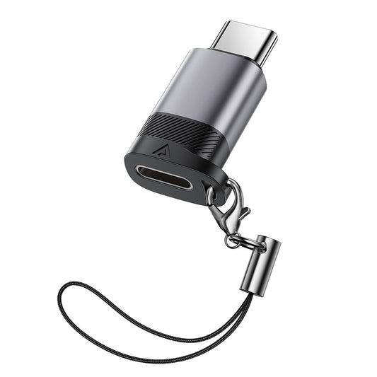 Daten- und Ladeadapter Lightning - USB-C Acefast J19, Grau