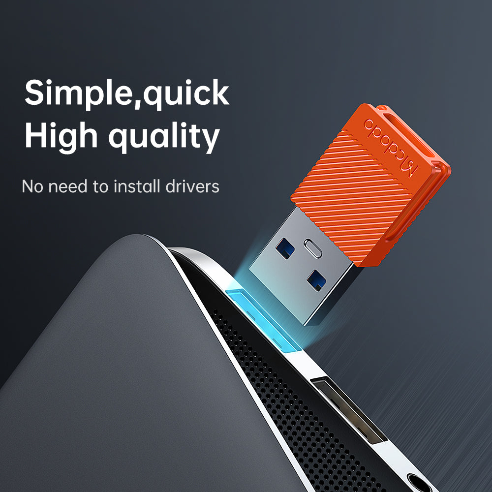 USB-C - USB-A Daten- und Ladeadapter McDodo OT-6550, Orange