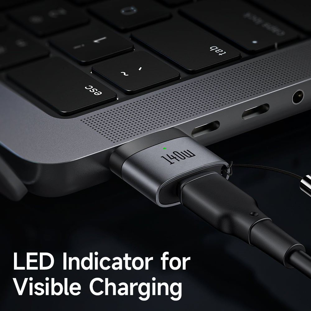 USB-C Ladeadapter - MagSafe 3 McDodo OT-6850, Schwarz