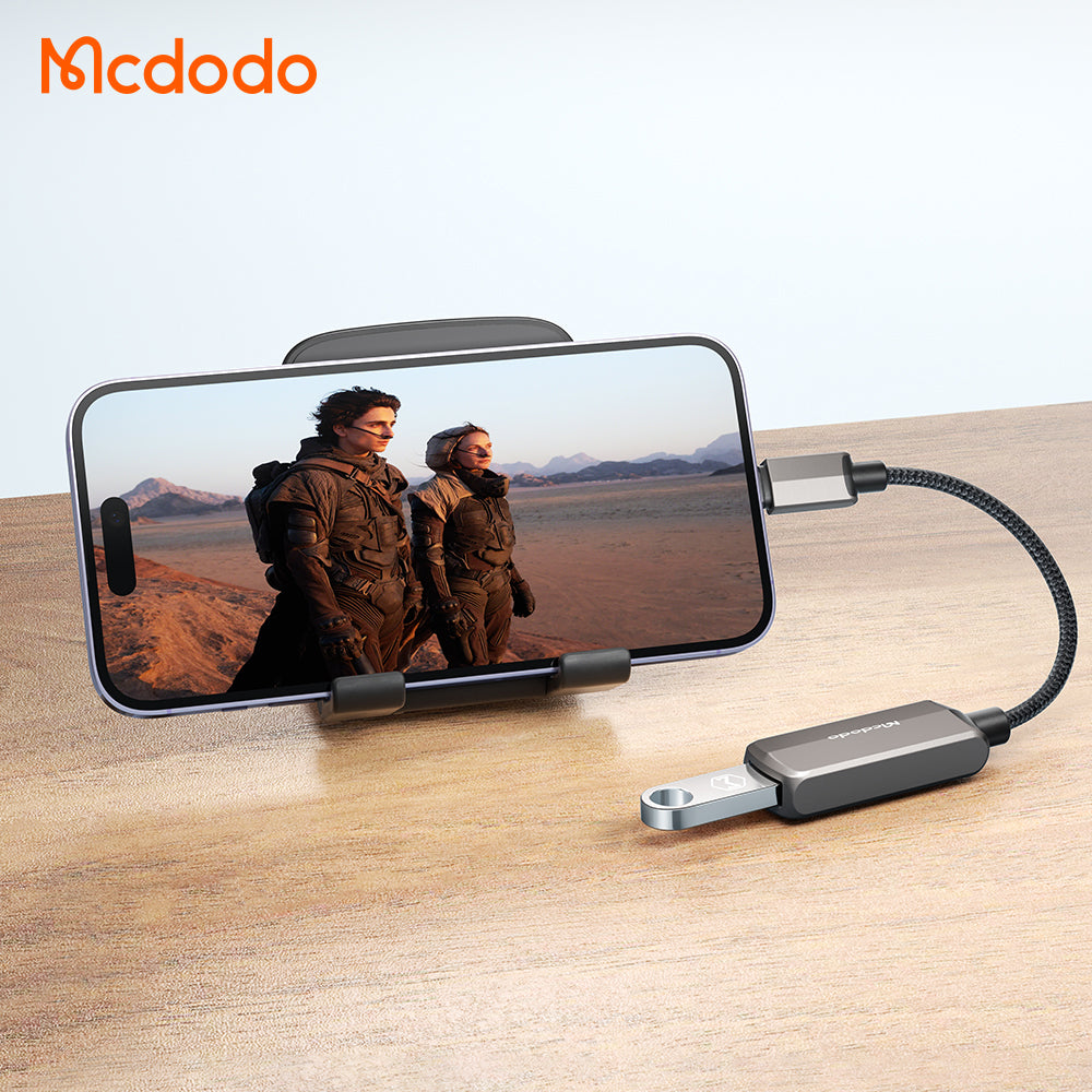 OTG-Adapter Lightning - USB-A McDodo CA-2690, Grau
