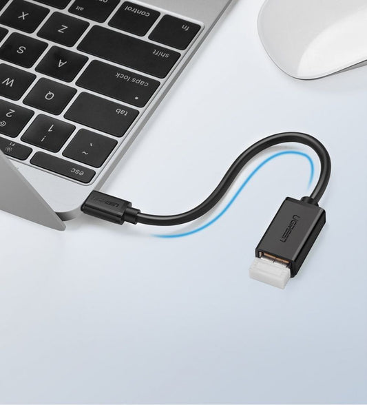 USB-C auf USB-A OTG-Adapter UGREEN US154, Schwarz
