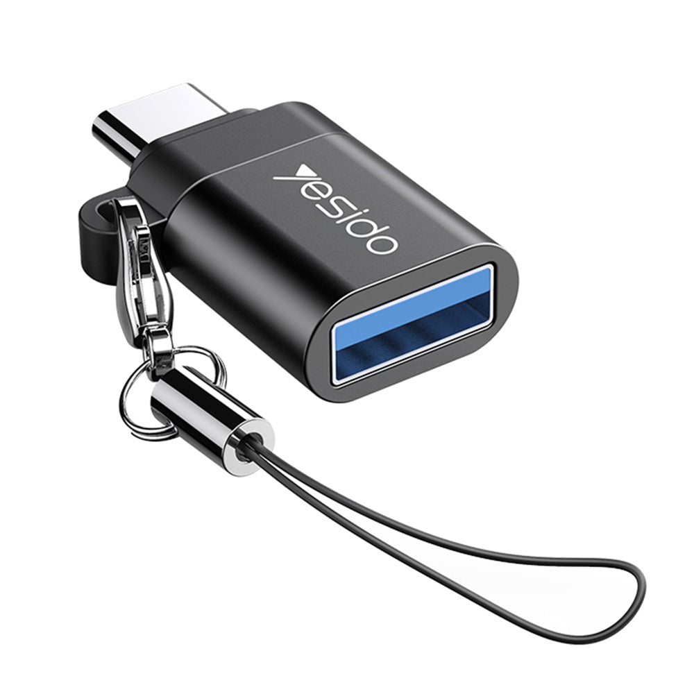 OTG Adapter USB-C - USB-A Yesido GS06, Schwarz