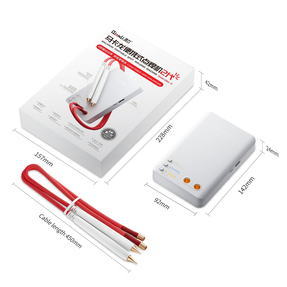 QIANLI Macaron Spot Welder, Gen 2