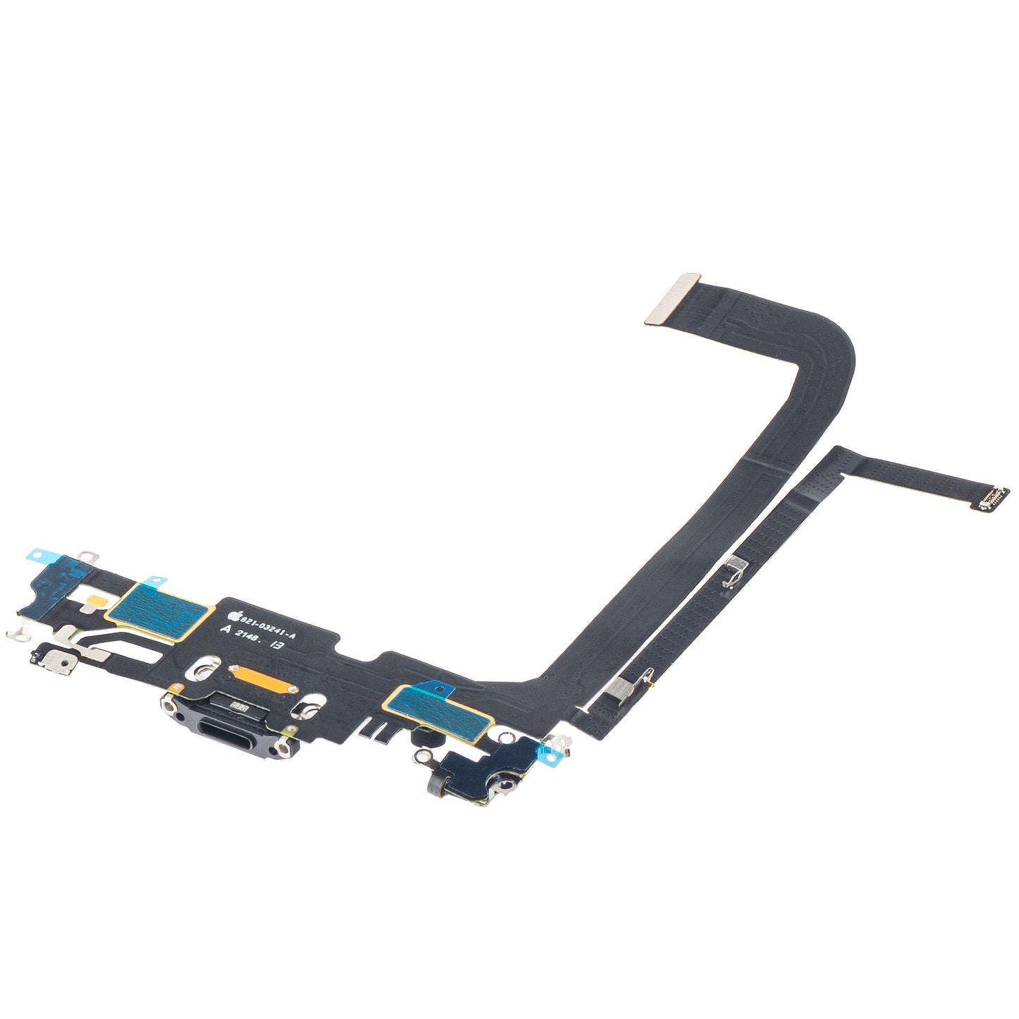 Ladekabel mit Anschluss - Mikrofon Apple iPhone 13 Pro Max, Schwarz