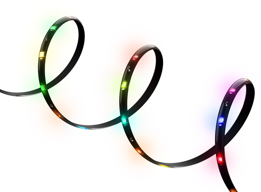 Yeelight Led Strip, 3.5W, OBSID RGBIC, Verlängerung, 1m, Schwarz YLFWD-0026 YLFWD-0026