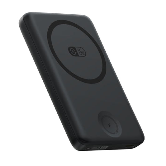 Externer Akku Baseus Bank EnerFill FT11, 10000mAh, 27W, PD + QI + FQI, 2 x QI - 1 x USB-C, Schwarz P1008210G123-00