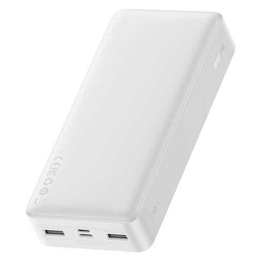 Externer Akku Baseus Bipow, 20000mAh, 15W, 1 x USB-C - 2 x USB-A, Weiß PPBD050102
