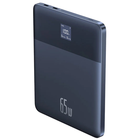 Baseus Blade 2 Externer Akku, 12000mAh, 65W, PD, 2 x USB-C, Blau P10063801323-00