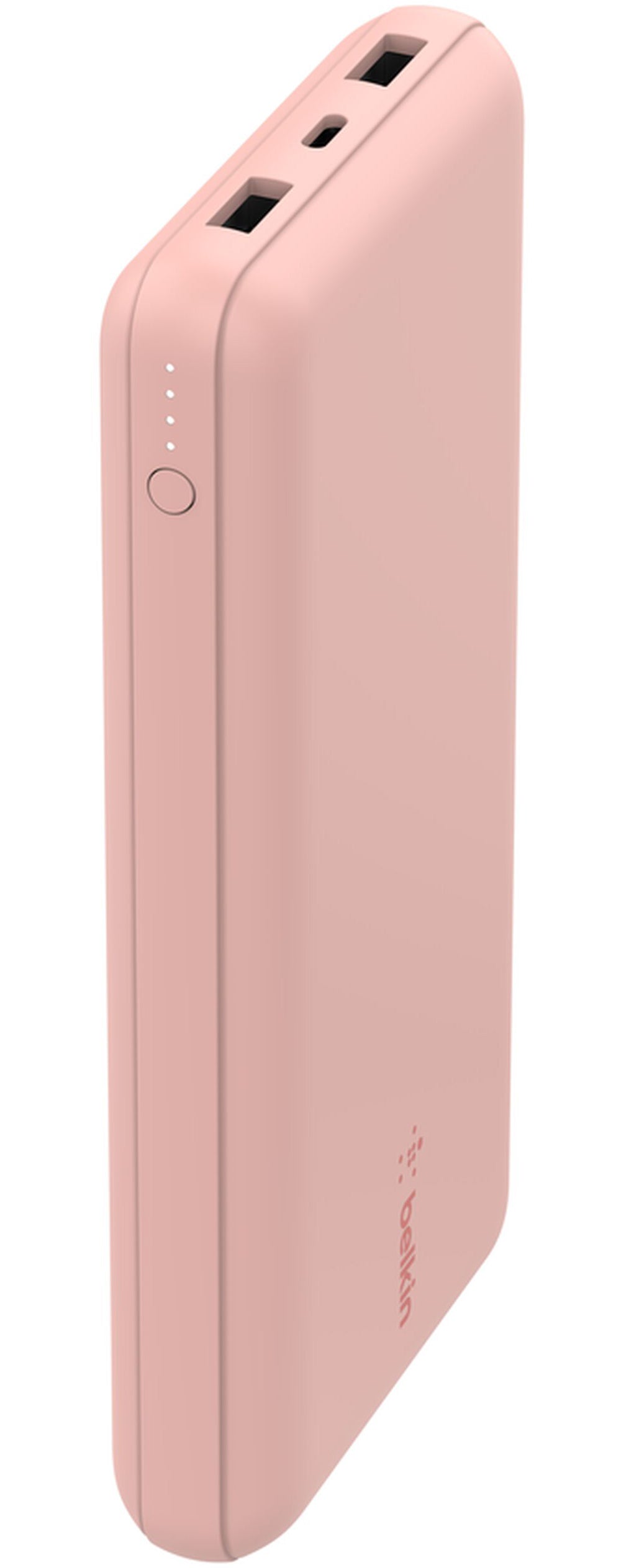 Externe Batterie Belkin BoostCharge, 20000mAh, 15W, 1 x USB-C - 2 x USB-A, Roségold BPB012btRG
