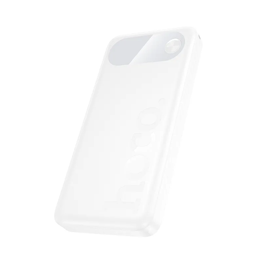 Externe Batterie HOCO J154, 10000mAh, 22,5W, QC + PD, 1 x USB-C - 2 x USB-A, Weiß
