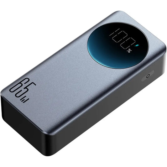 Joyroom Externe Batterie JR-PBF05, 30000mAh, 65W, QC + PD, 1 x USB-A - 2 x USB-C, Schwarz