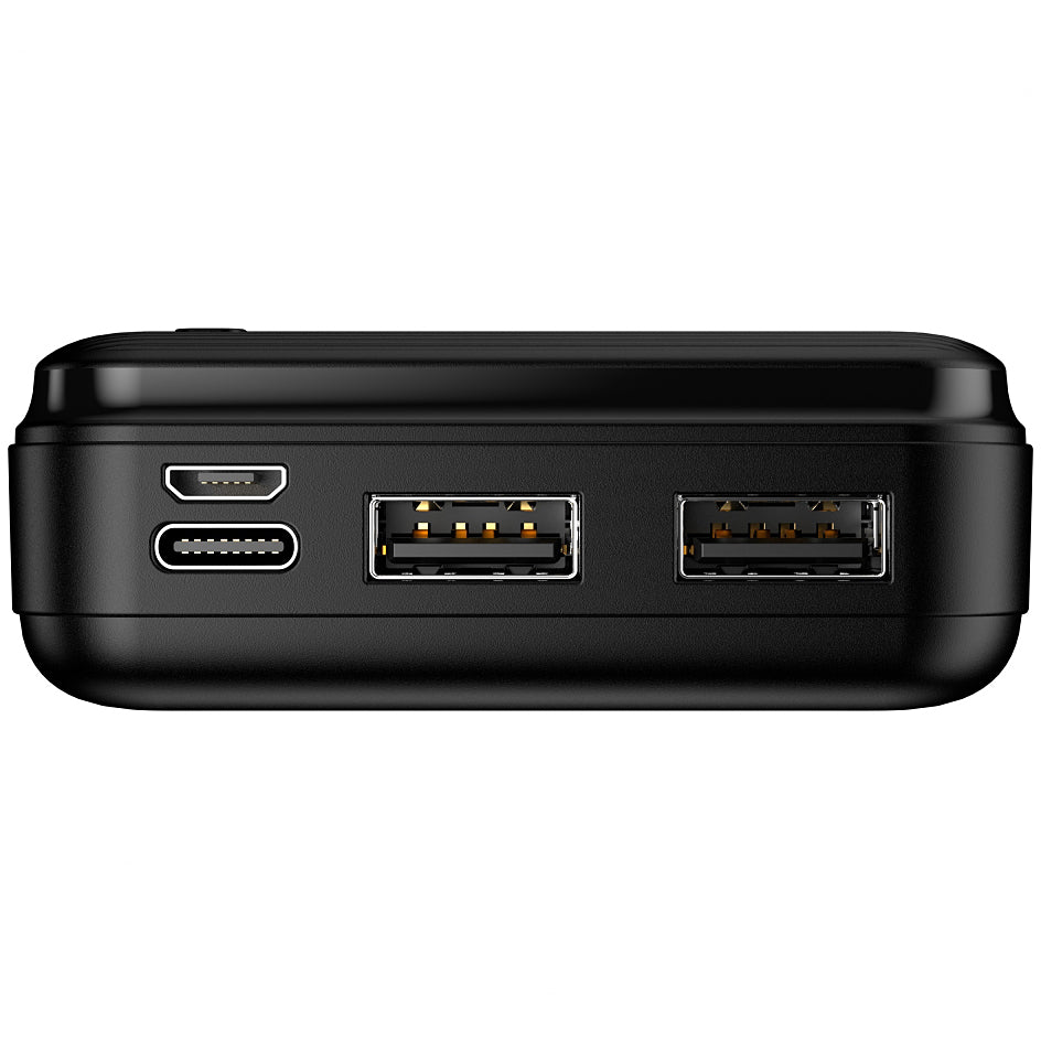 MaXlife MXPB-01 Powerbank 20000mAh | 12W | 2x USB-A | Schwarz