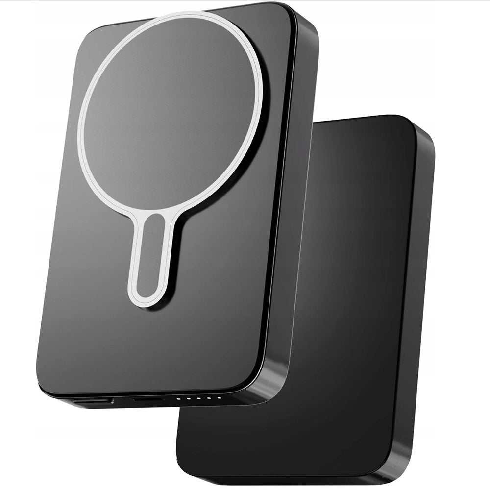 Externer Wireless-Akku 3MK MagSnap Go, 10000mAh, 20W, PD + FQI, 1 x QI - 1 x USB-C, Grau