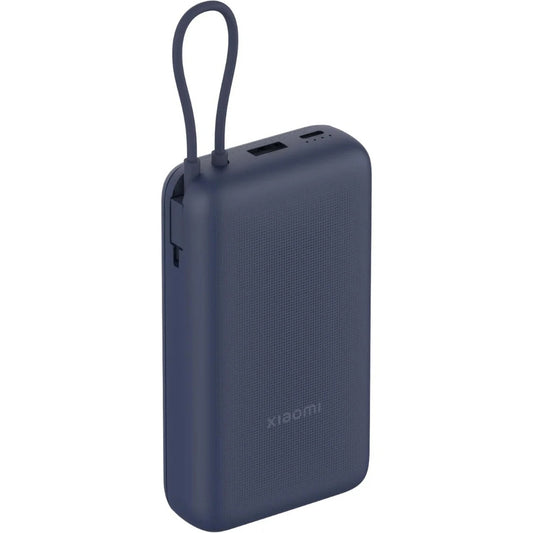 Externer Akku Xiaomi, 20000mAh, 33W, QC + PD, 1 x USB-A - 2 x USB-C, Blau BHR8975GL