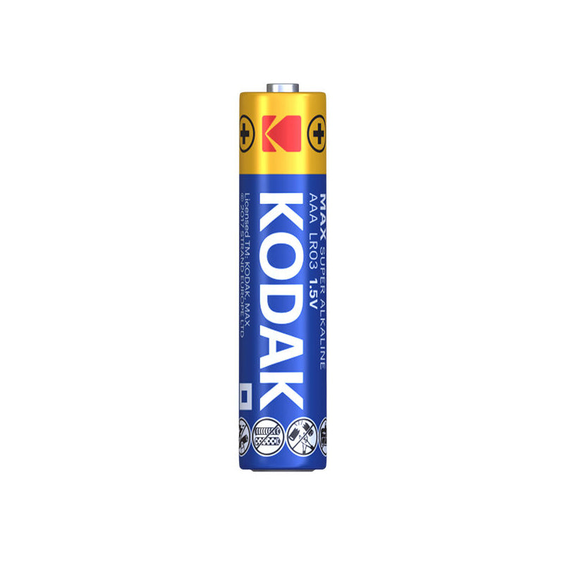 Kodak Max Super Alkaline Batterie, AAA / LR3, 4er Set