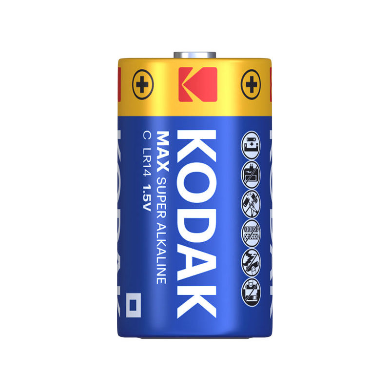 Kodak Max Super Batterie, LR14, 2 Stück Set