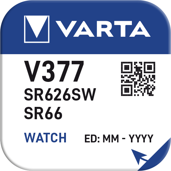 Varta AG4 / V377 Knopfzelle | Alkali | 0% Quecksilber