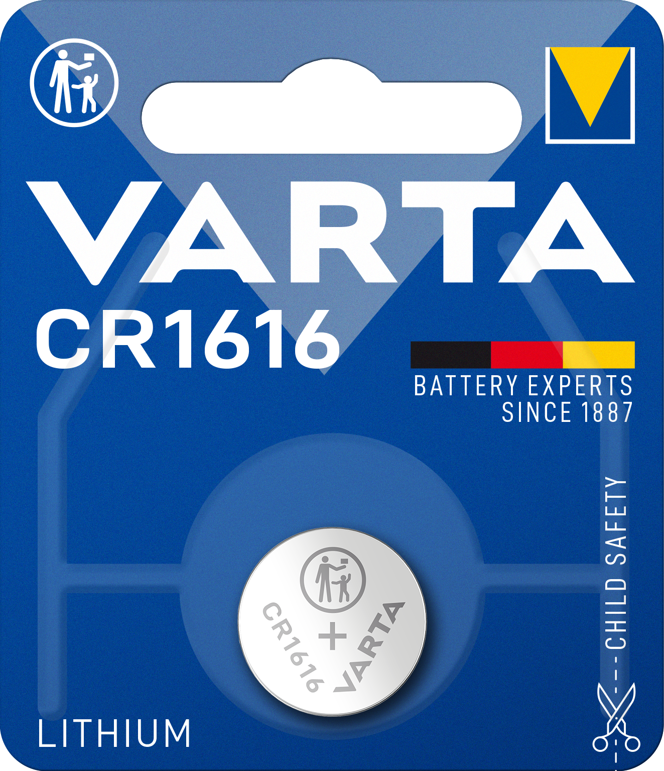 Varta Batterie, CR1616
