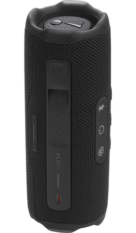 JBL Flip 7 Portable Bluetooth Speaker, 35W, MultiPoint, Waterproof, Black JBLFLIP7BLK