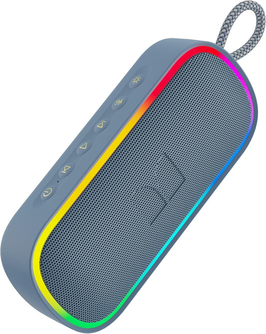 Tragbarer Bluetooth-Lautsprecher Monster S150 Plus, 40W, TWS, RGB, wasserdicht, Blau