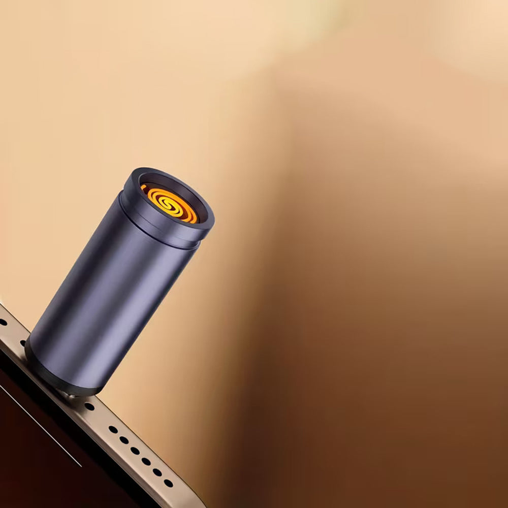 Elektrisches Feuerzeug Techsuit SmokeX ML1, USB-C, Grau