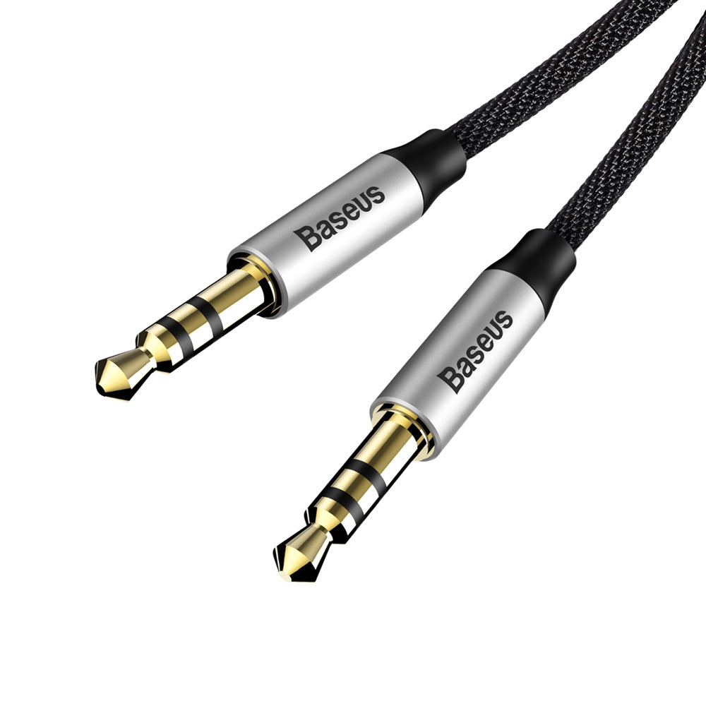 Baseus Yiven M30 AUX Kabel 3.5mm | 1.5m | Audio Kabel Schwarz