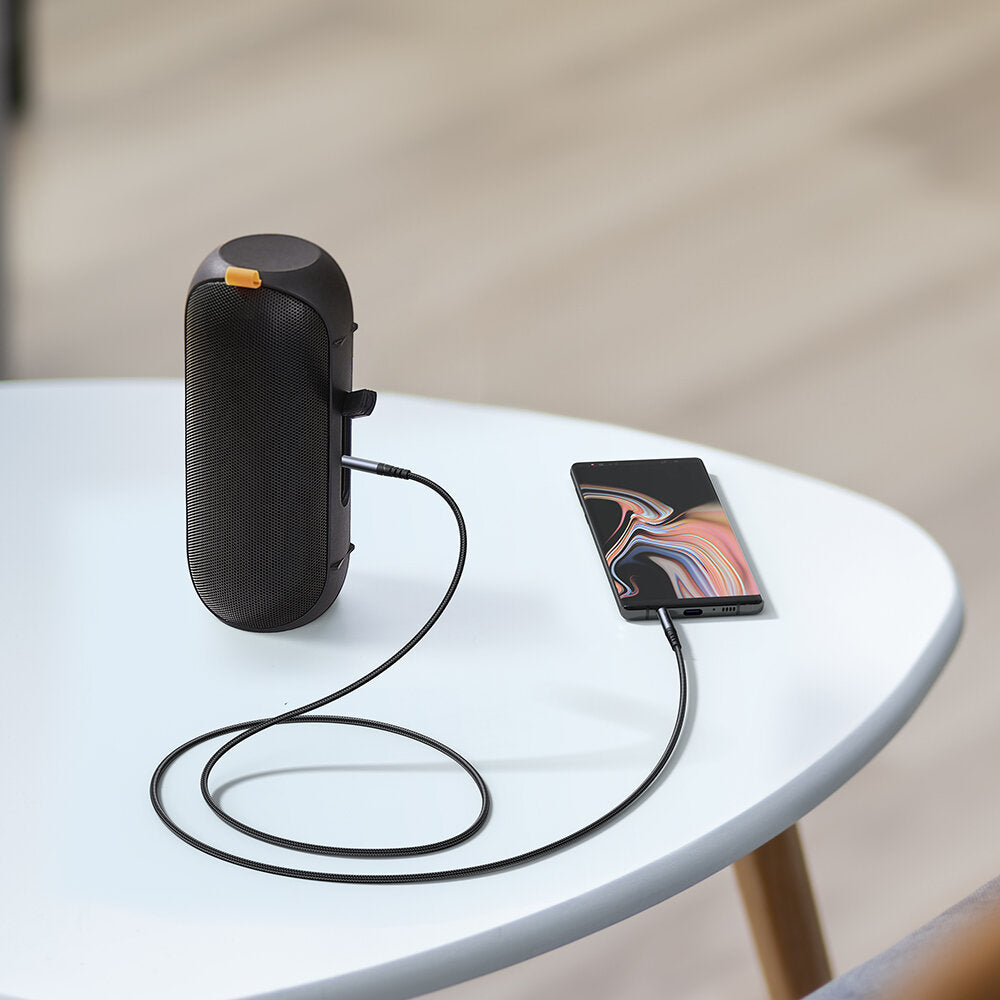 Audio-Kabel 3.5mm - 3.5mm Joyroom SY-A08, 1.2m, Schwarz