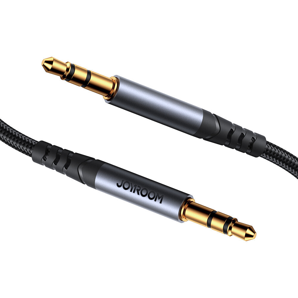 Audio-Kabel 3.5mm - 3.5mm Joyroom SY-A08, 1.2m, Schwarz