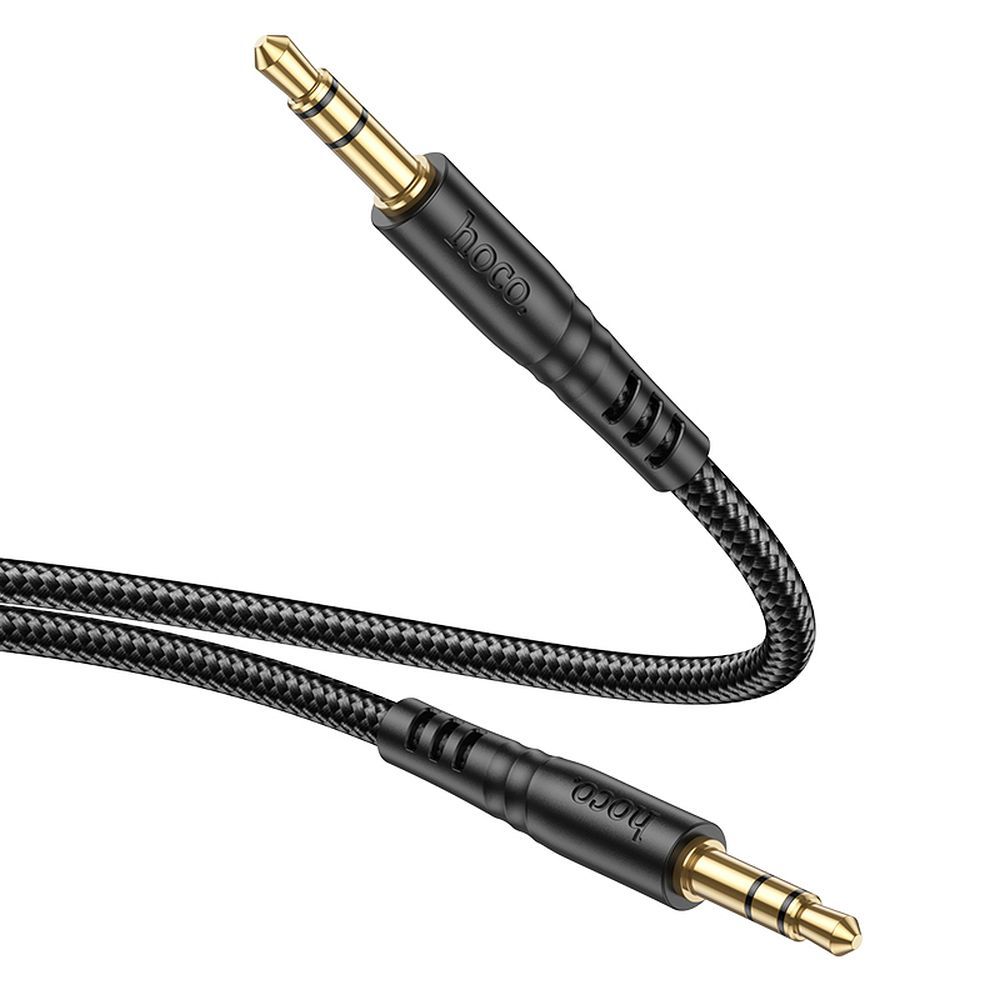 Audio-Kabel 3.5mm - 3.5mm HOCO UPA24, 1m, Schwarz