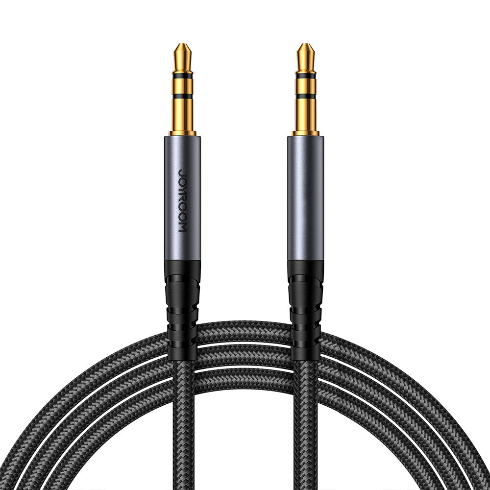 Audio-Kabel 3.5mm - 3.5mm Joyroom SY-A08, 1.2m, Schwarz