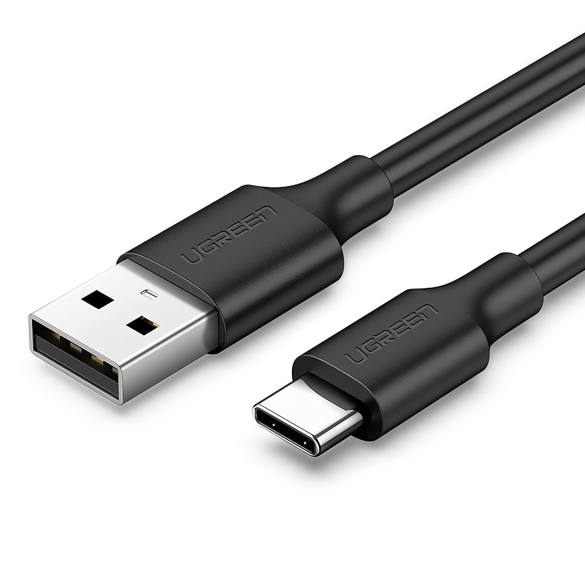 USB-A zu USB-C Daten- und Ladekabel UGREEN US287, 18W, 1m, Schwarz