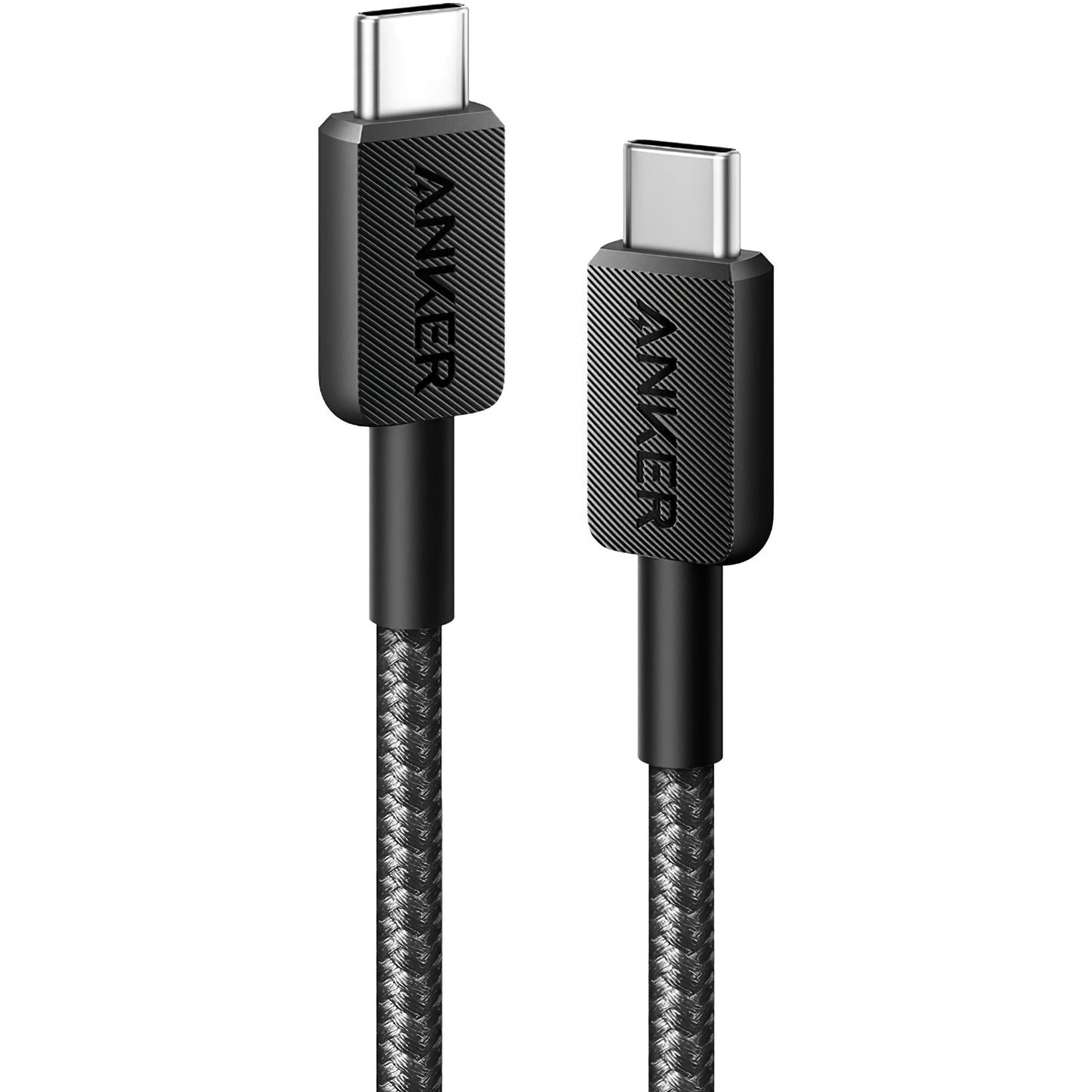 USB-C Daten- und Ladekabel - USB-C Anker 322, 60W, 0.9m, Schwarz A81F5G11