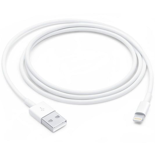 Apple A1480 USB-A - Lightning Daten- und Ladekabel, 18W, 1m, Weiß MUQW3ZM/A