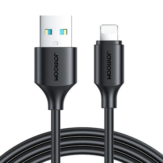 USB-A to Lightning Data and Charging Cable Joyroom S-A9, 18W, 1m, Black