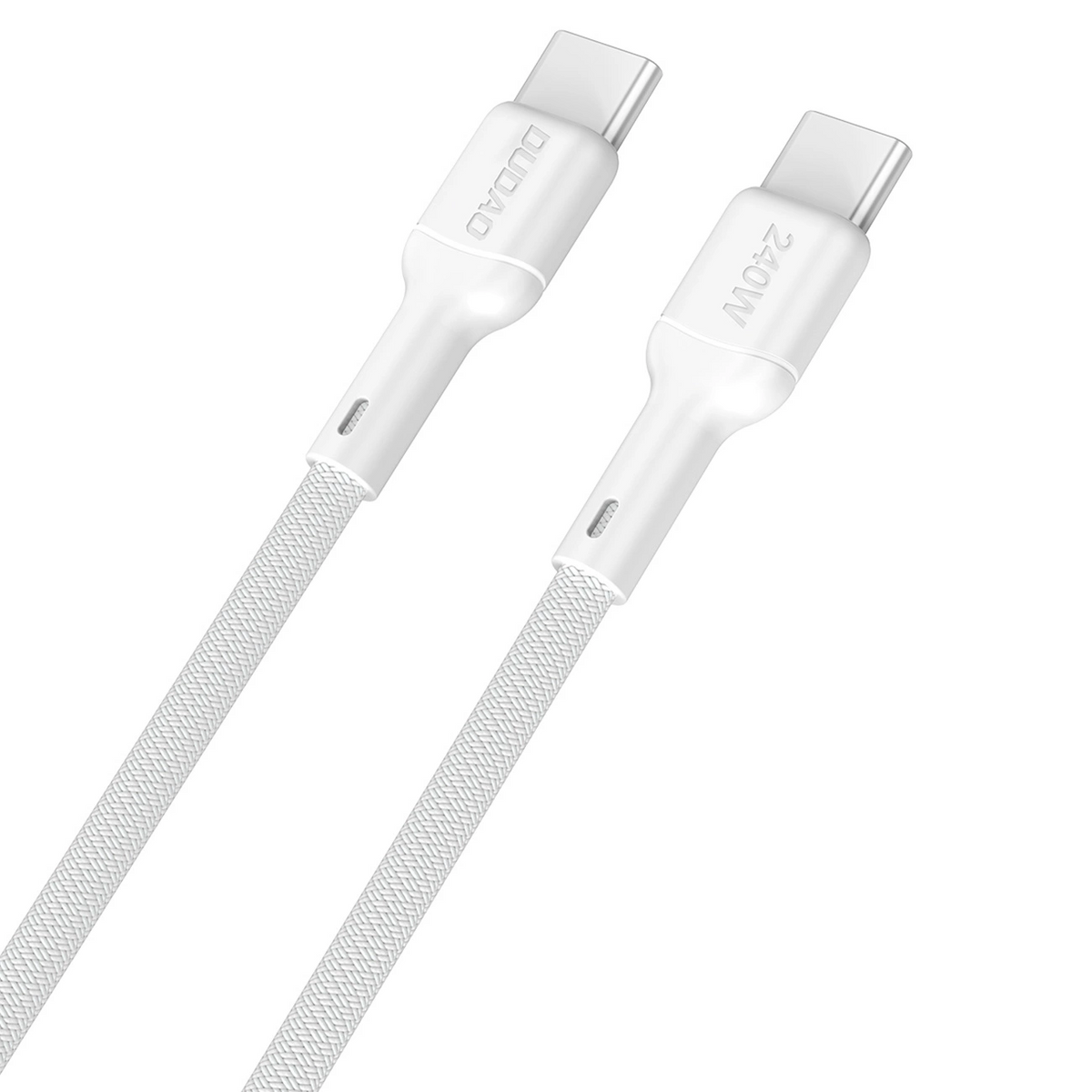 Daten- und Ladekabel USB-C - USB-C Dudao L9C Max, 240W, 1,2m, Weiß