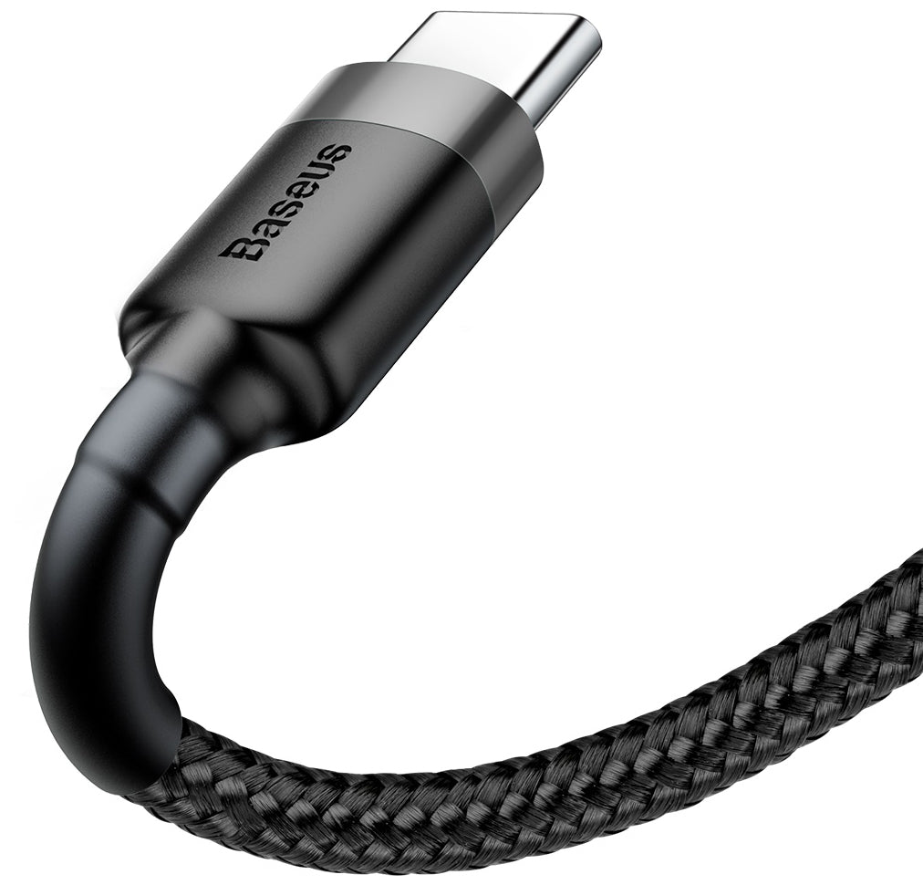 Daten- und Ladekabel USB-A - USB-C Baseus Cafule, 60W, 1m, Grau CATKLF-BG1