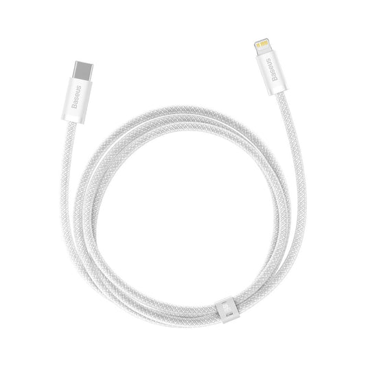 USB-C - Lightning Baseus Dynamic Fast Charging Daten- und Ladekabel, 20W, 2m, Weiß CALD000102