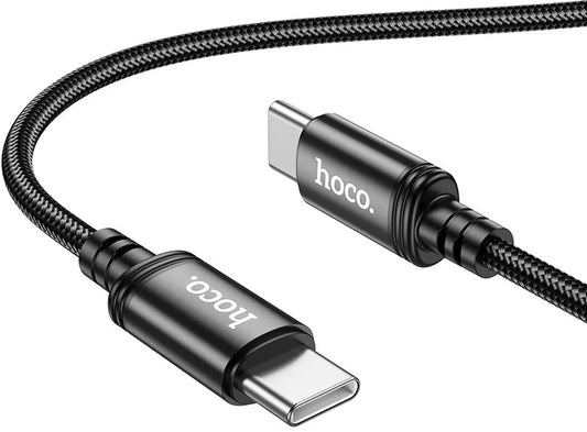 USB-C Daten- und Ladekabel - USB-C HOCO X89, 60W, 2m, Schwarz