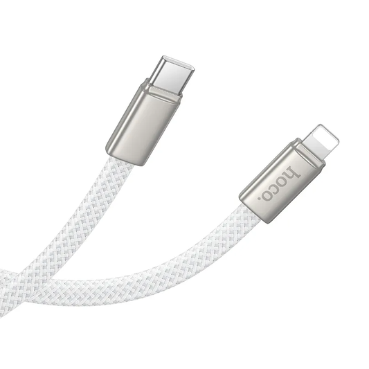 USB-C - Lightning Daten- und Ladekabel HOCO X125, 30W, 1m, Weiß