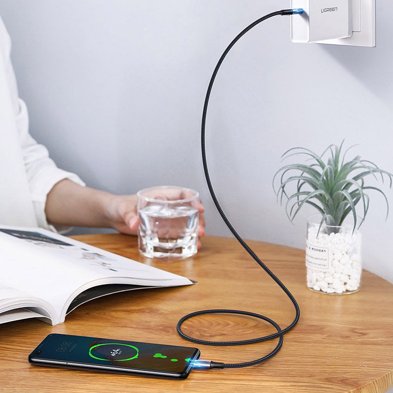 USB-C Daten- und Ladekabel - USB-C UGREEN US316, 100W, 2m, Grau