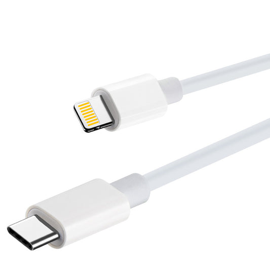 Daten- und Ladekabel USB-C - Lightning MaXlife MXUC-05, 20W, 1m, Weiß